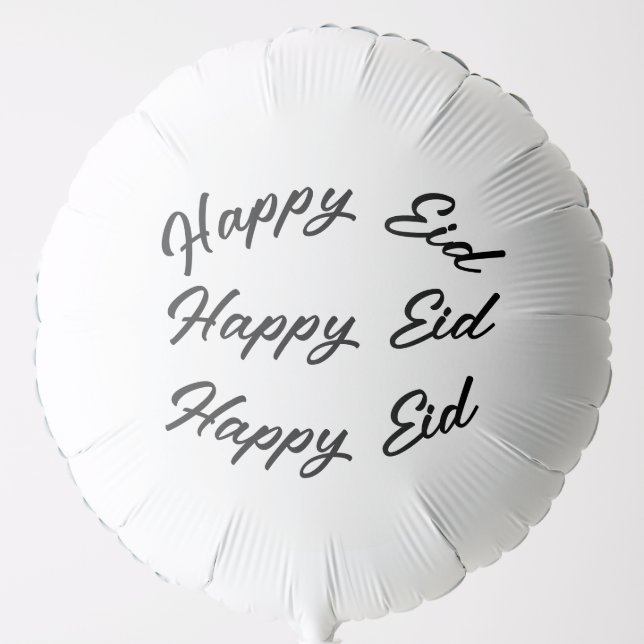 Happy Eid  Balloon (Front)