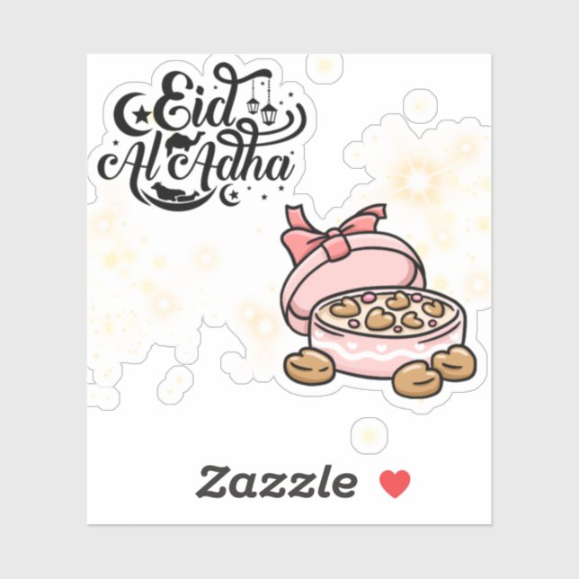 Happy Eid  -Eid Adha Mubarak 2022. Sticker (Sheet)