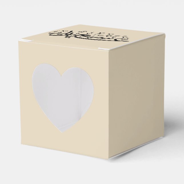 Happy Eid  favor box (Front Side)