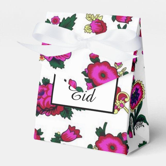 Happy Eid Favor Boxes (Front Side)