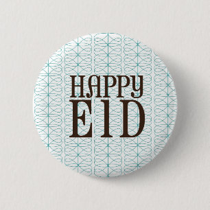 Happy Eid Flair Button