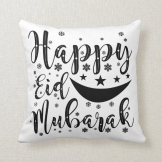 Happy Eid Mubarak Throw Pillow