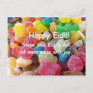 Happy Eid Sweets Postcard