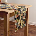 Happy Elegantly Tiled Menorahs Long Table Runner<br><div class="desc">Hanukkah, "Elegantly Tiled Menorahs", "16 x 108" This design can be transferred onto other sized table runners and other Zazzle products. (Be sure to check fit if transfer to other size runners.) Add text anywhere on runner. if you like. All design elements can be edited. Thanks for stopping and shopping...</div>