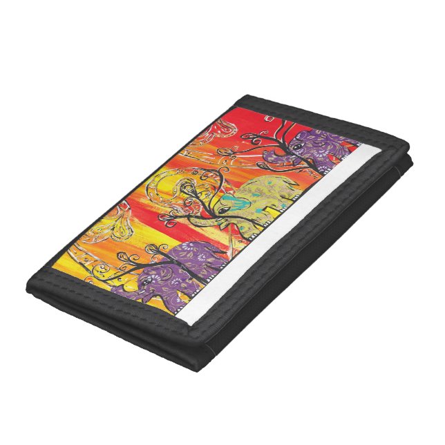 Happy Elephant Parade Wallet (Bottom)