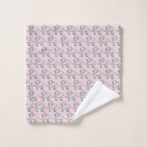 Happy Elephant Towel Set Zazzle