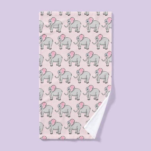 Happy Elephants Bathroom Towel Set Zazzle