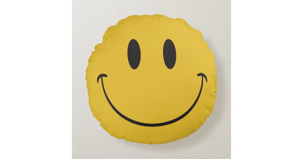 Smiling Emoji Pillow