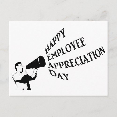 Happy Employee Appreciation Day Postcard