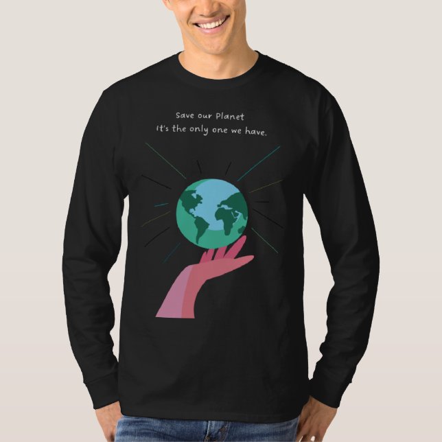 Happy Environment Day Our Planet  2 T-Shirt (Front)