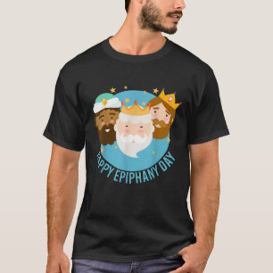 Happy Epiphany Day Three Kings Day T-Shirt