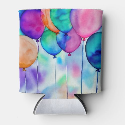 Happy Everyday Balloons Can Cooler