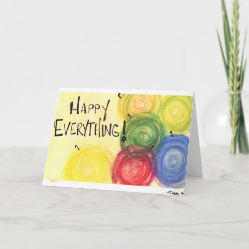 Happy Everything Card