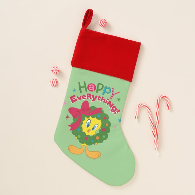 Happy Everything Christmas Stocking (Front)