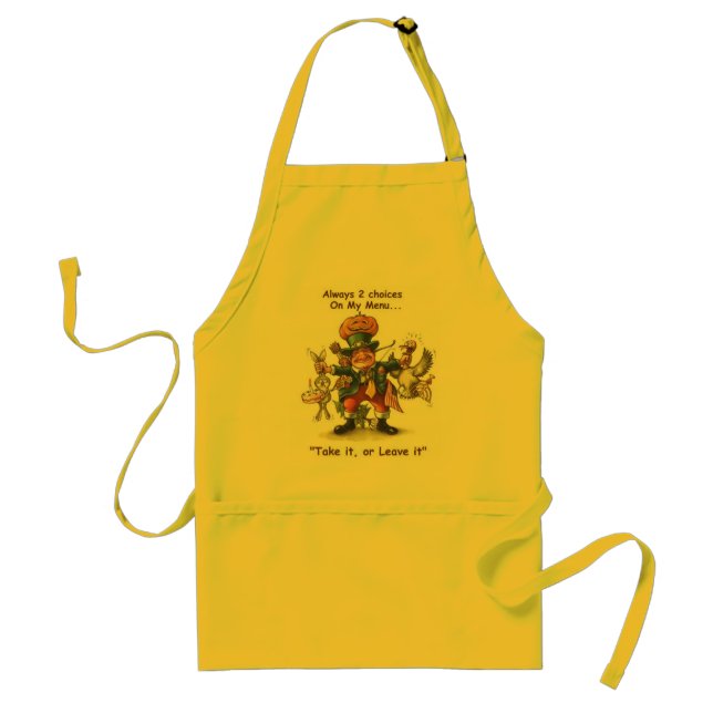 Happy Everything - Customized Adult Apron (Front)