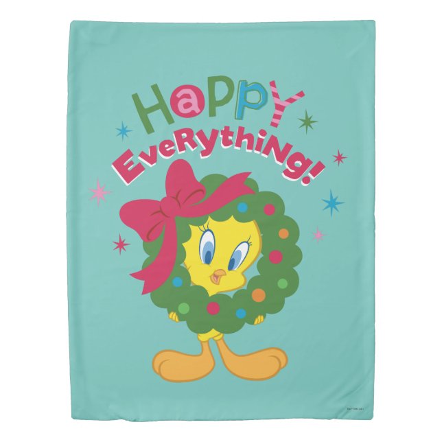 Happy Everything Duvet Cover (Front)