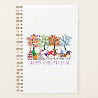 Happy Everything Gnomies Gnomes Holidays Christmas Planner