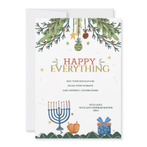 Happy Everything Holiday Greeting Card