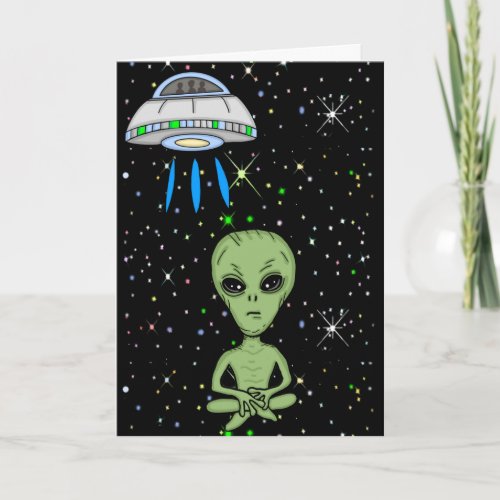 Happy Extraterrestrial Day _ March 20th Card