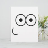 Happy Eyes and Mouth - Letterhead (Standing Front)
