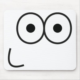 Happy Eyes and Mouth — Mousepad