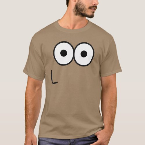 Happy Eyes and Mouth _ T_Shirt _ Dark Colors