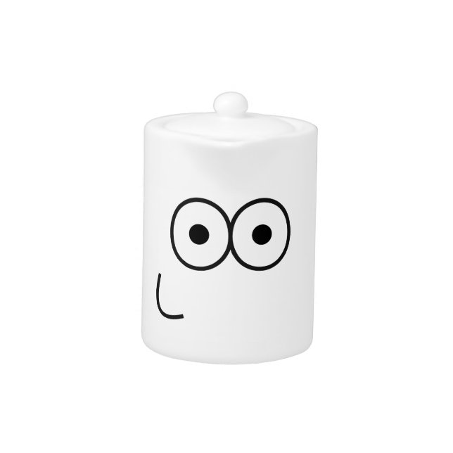 Happy Eyes and Mouth - Teapot (Front)