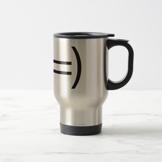 happy face.ai travel mug (Right)
