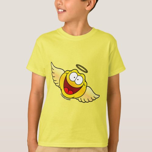 Happy Face Angel T_Shirt