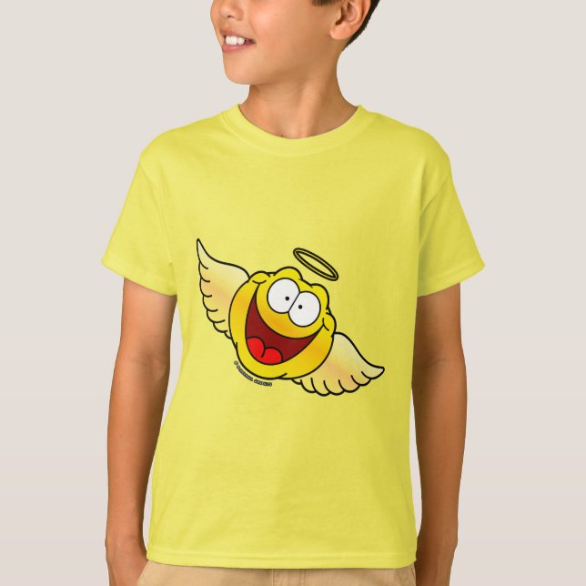 Happy Face Angel T-Shirt (Front)