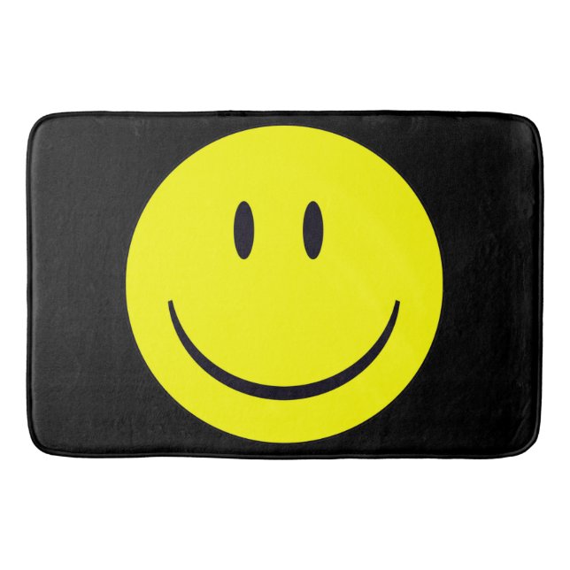 Happy Face Bath Mat (Front)