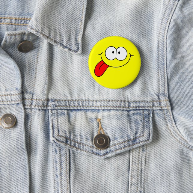 Happy Face  Button (In Situ)