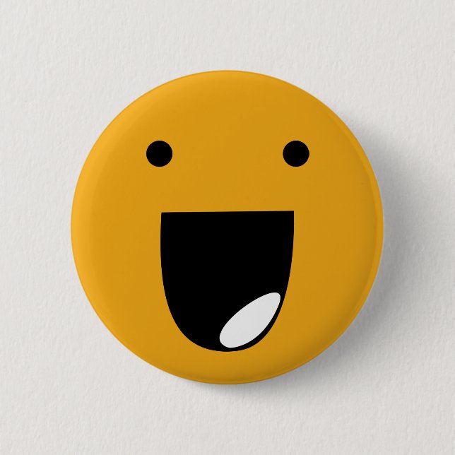 Happy Face Button (Front)