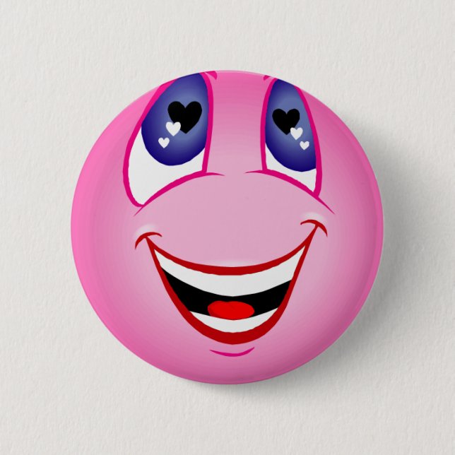 Happy Face Button (Front)