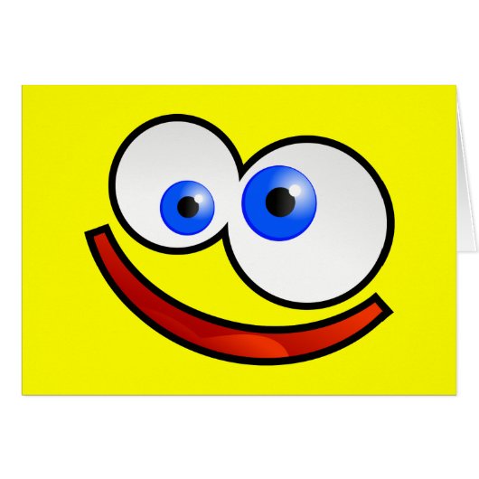 Happy Face Cards (Front Horizontal)