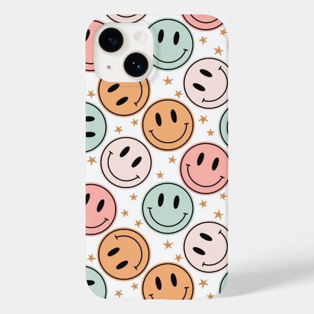 Happy Face  Case-Mate iPhone Case (Back)