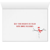 Happy Face Christmas Hot Chocolate (Inside Horizontal (Bottom))