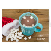 Happy Face Christmas Hot Chocolate (Front Horizontal)