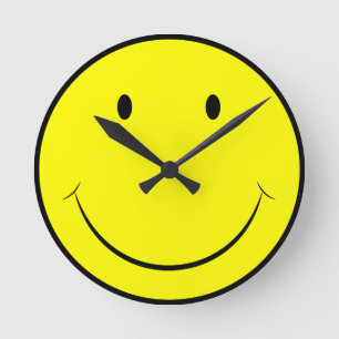 Happy Face Clock