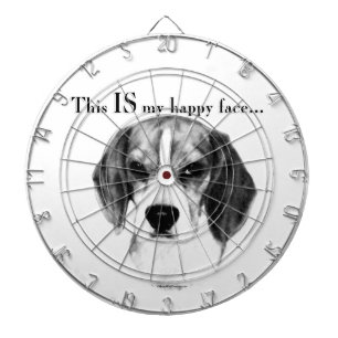 Happy Face Dart Board