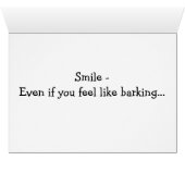 Happy Face Dog Cards (Inside Horizontal (Bottom))