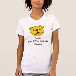 Happy Face Dog T-Shirt