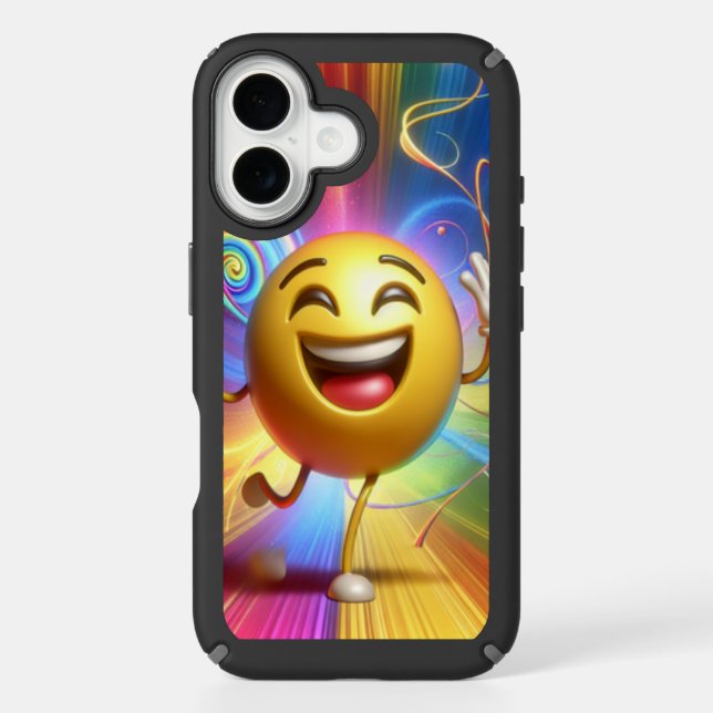 happy face emoji Phone Case (Front)