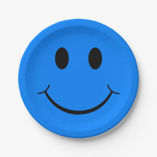 Happy Face Plates Zazzle