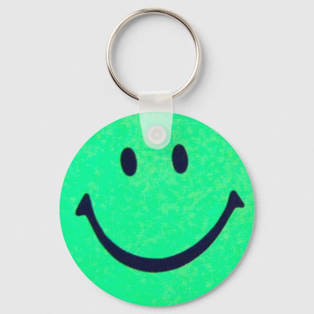 Happy face – Happiness – smiling face Keychain (Front)