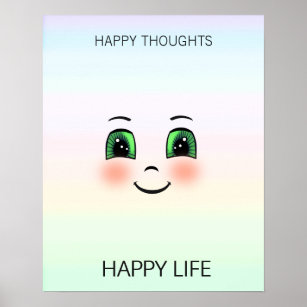 Thinking Face Emoji Funny Meme | Poster