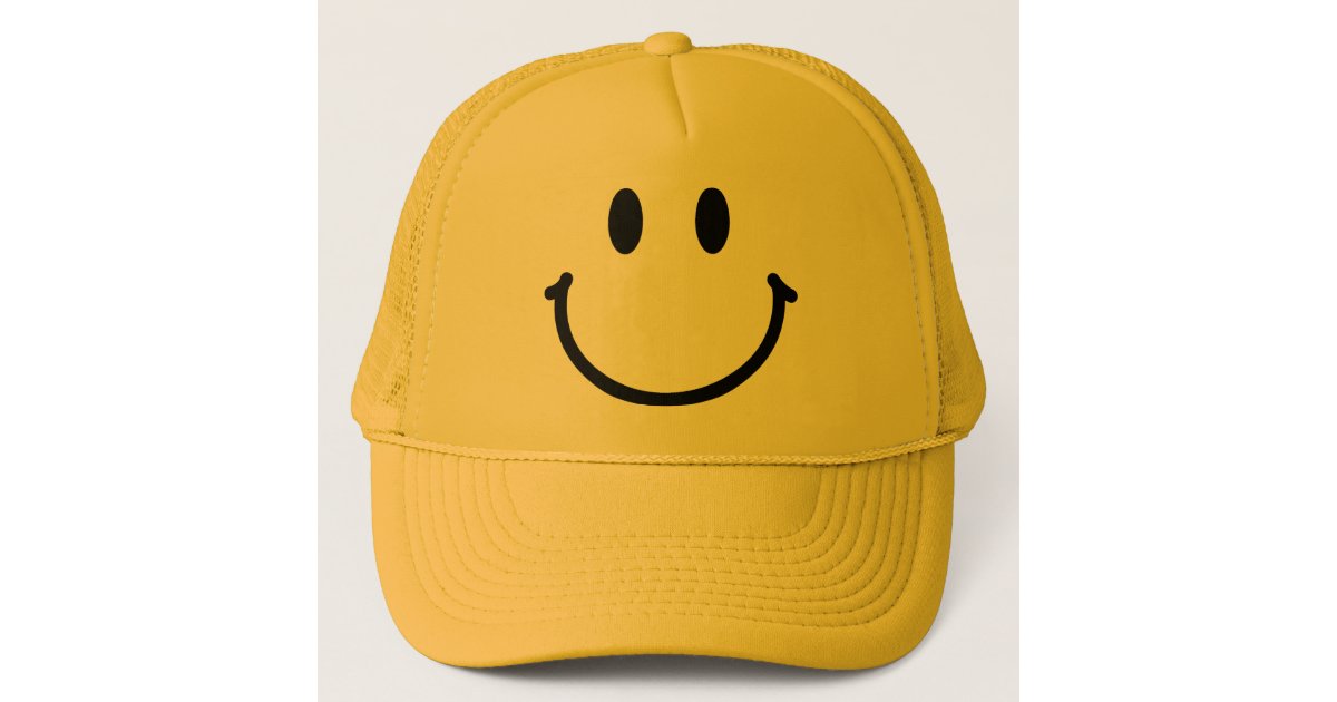 Happy Face Hat Zazzle