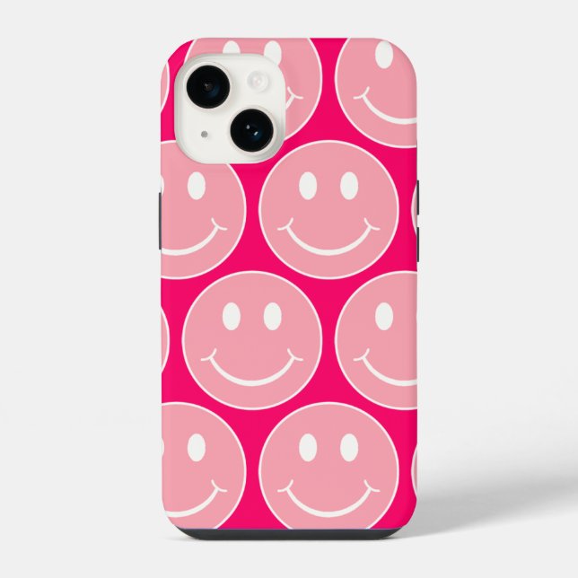 Happy Face Iphone Case (Back)