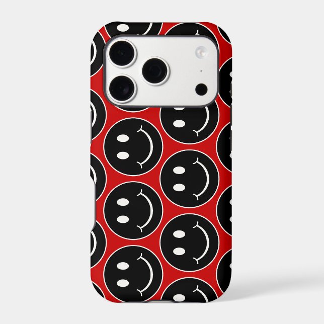 Happy Face Iphone Case (Back)