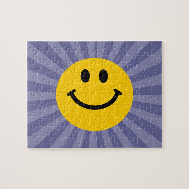 Happy Face Jigsaw Puzzle (Horizontal)